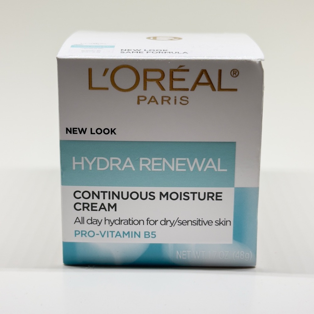 L'Oreal Paris Hydra Renewal Moisture Cream - White and Blue
